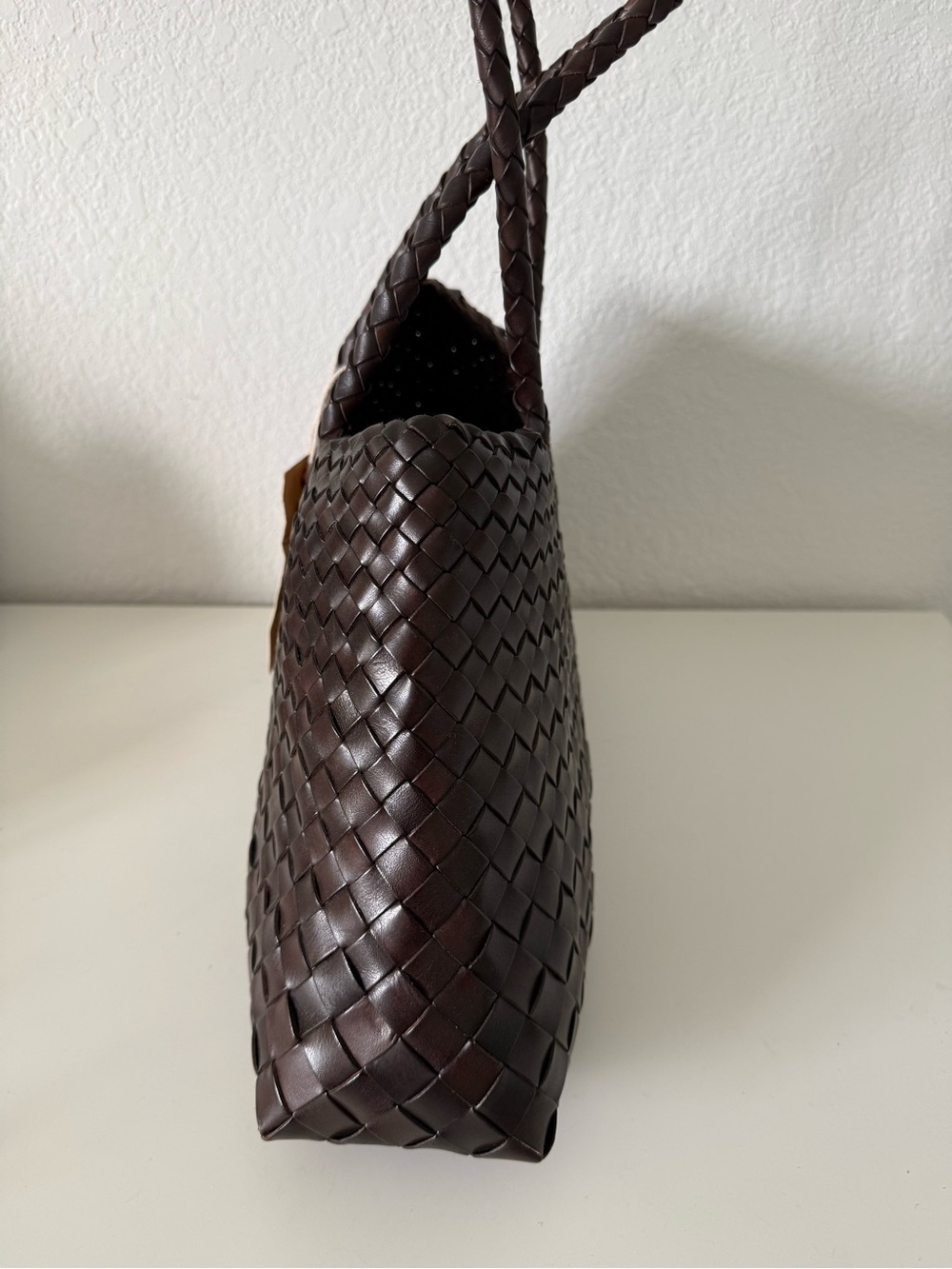 Dragon Diffusion Santa Croce Bag Big Dark Brown - Picture 9 of 13